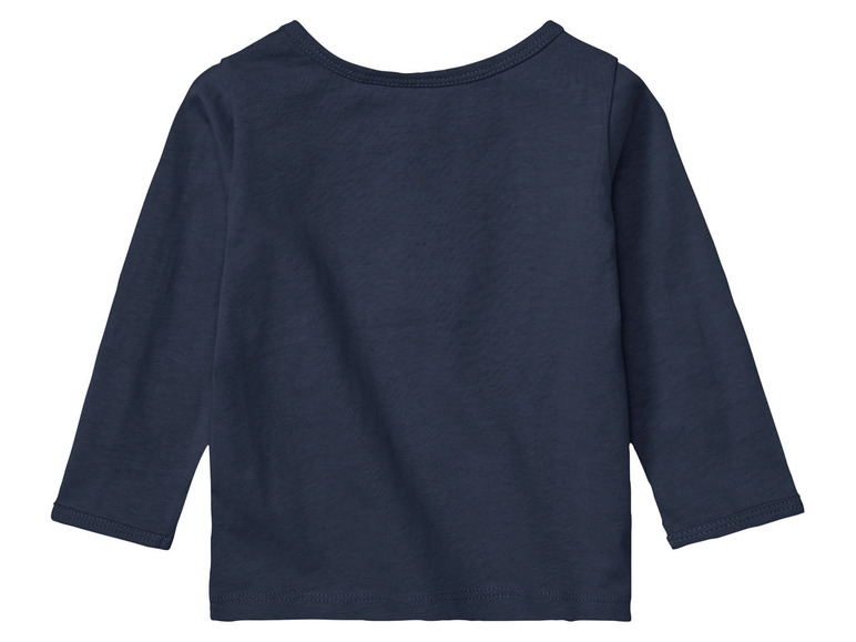 Ga naar volledige schermweergave: lupilu® Baby shirts met lange mouwen, 2 stuks, van zuivere bio-katoen - afbeelding 11