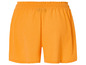 Oranje shorts met elastische tailleband