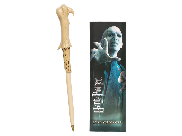 Ga naar volledige schermweergave: The Noble Collection Harry Potter pen en bladwijzer - afbeelding 1