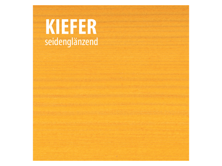 Kieferhout, satijnen afwerking.