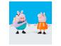 Peppa Pig figuren: Papa Big met Baby Alexander en Peppa Pig