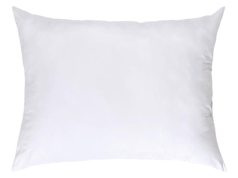 Eenvoudig wit kussen