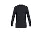 Zwart heren T-shirt met lange mouwen