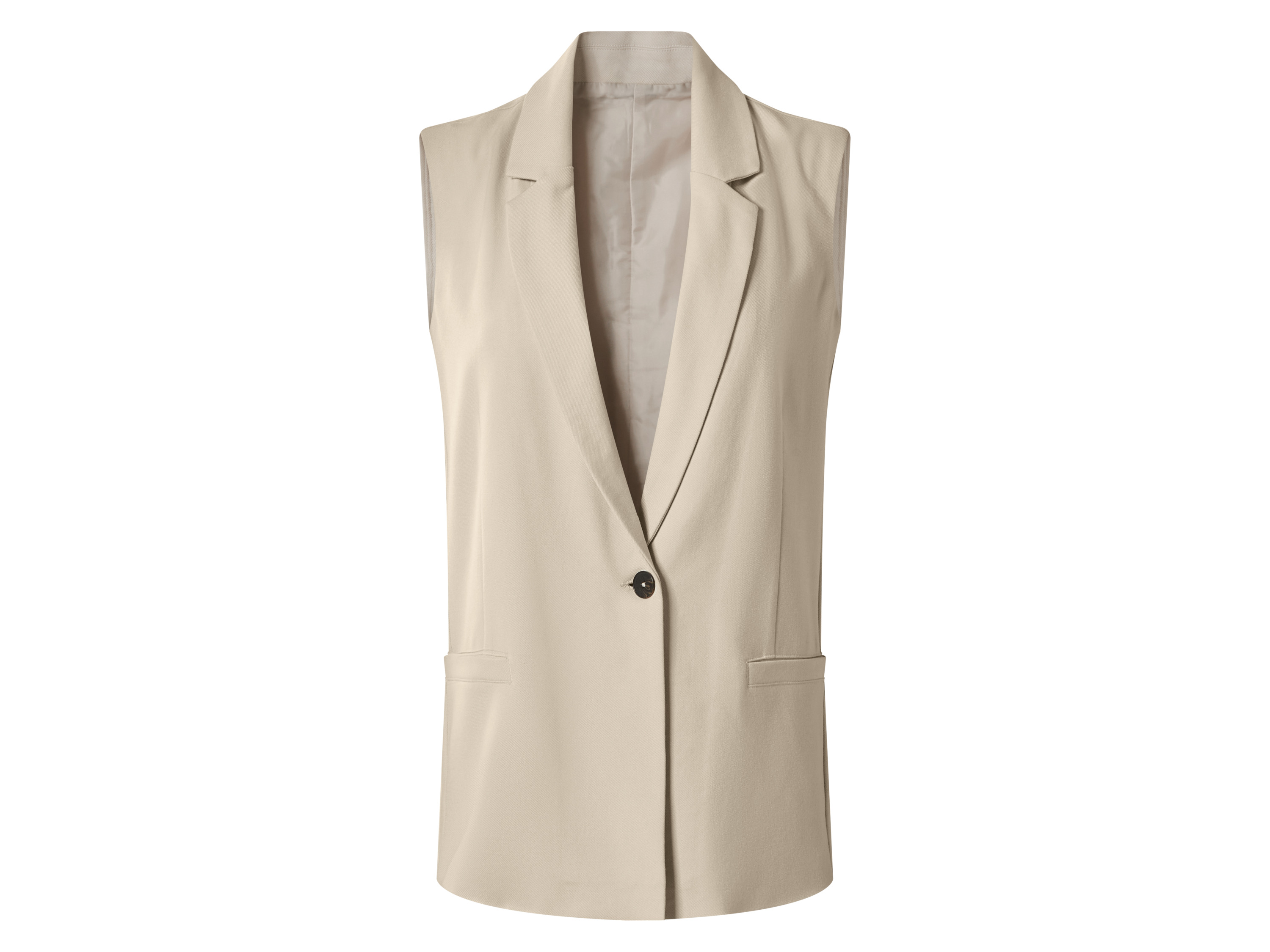 ESMARA Dames blazer gilet (Beige, 40)
