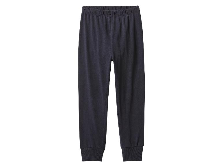 Donkerblauwe joggingbroek voor kinderen.