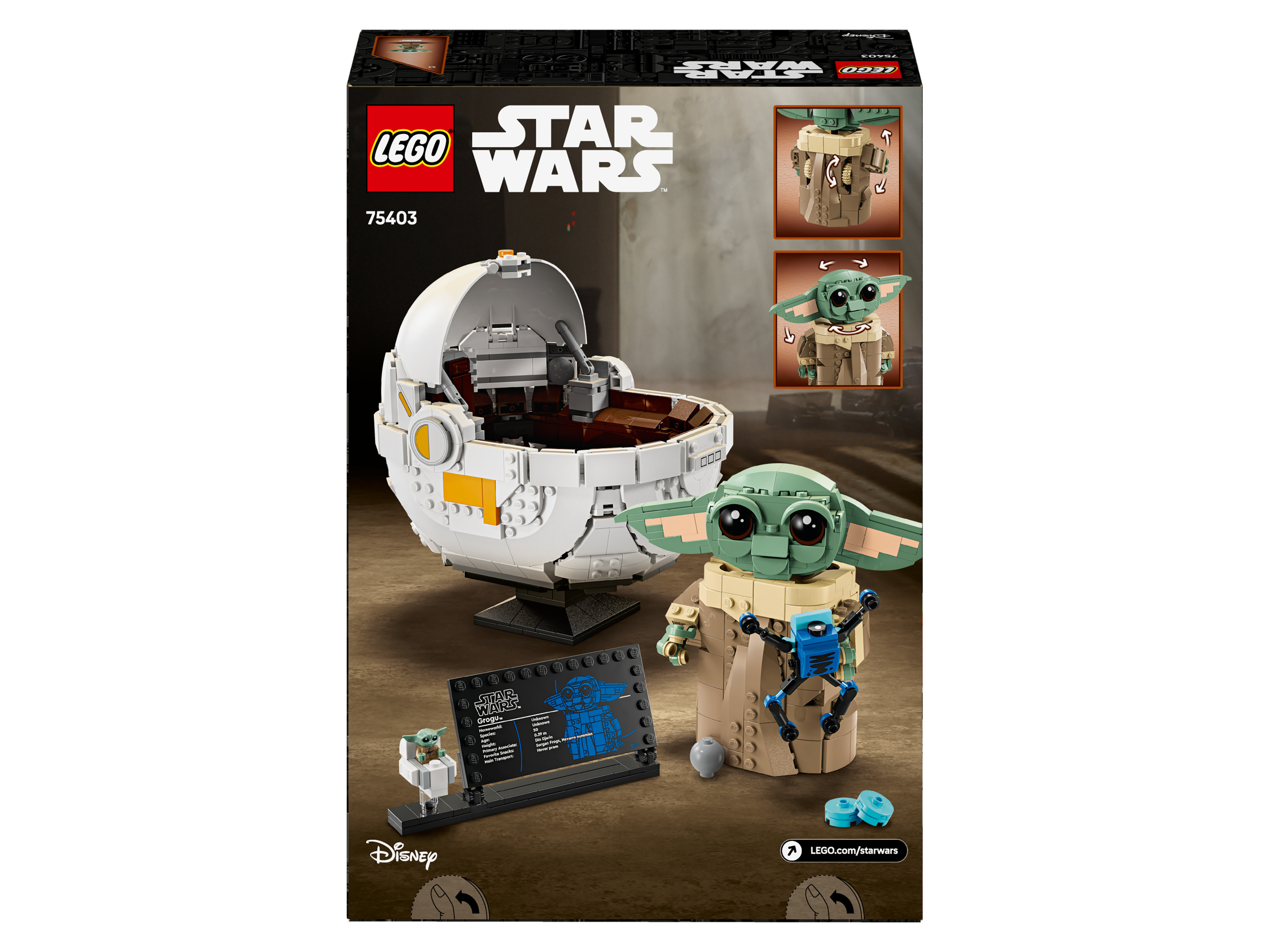 LEGO Star Wars 75403 Grogu™ met zweefkinderwagen