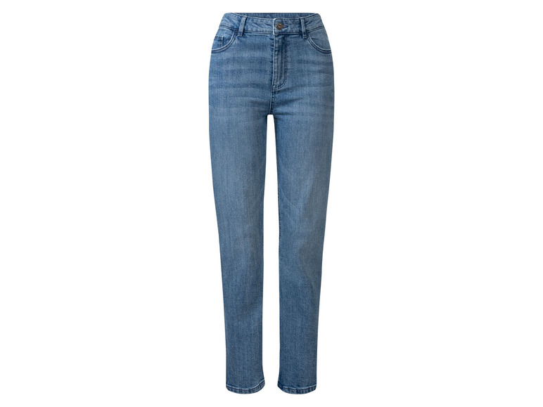 esmara Dames jeans - straight fit (36, regulier, Lichtblauw)