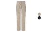 Beige broek met elastiek in de taille.