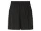 Zwarte shorts met elastische tailleband.