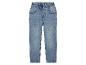 Kinderjeans, rechte pasvorm, lichtblauwe denim.