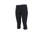 Zwarte sportcapri broek voor dames