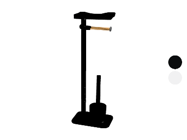 Ridder Toiletrolhouder met toiletborstel Albany