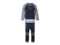 Grijs en zwart thermisch sportkleding set