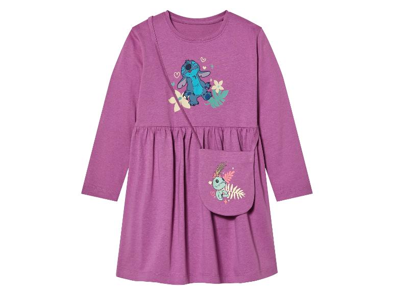 Disney Stitch meisjesjurk en bijpassend tasje.