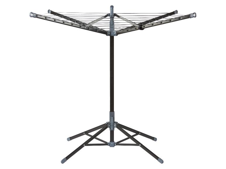 Opvouwbaar metalen wasrek.