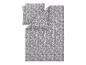 Dekbedovertrekset met grijs paisley-patroon