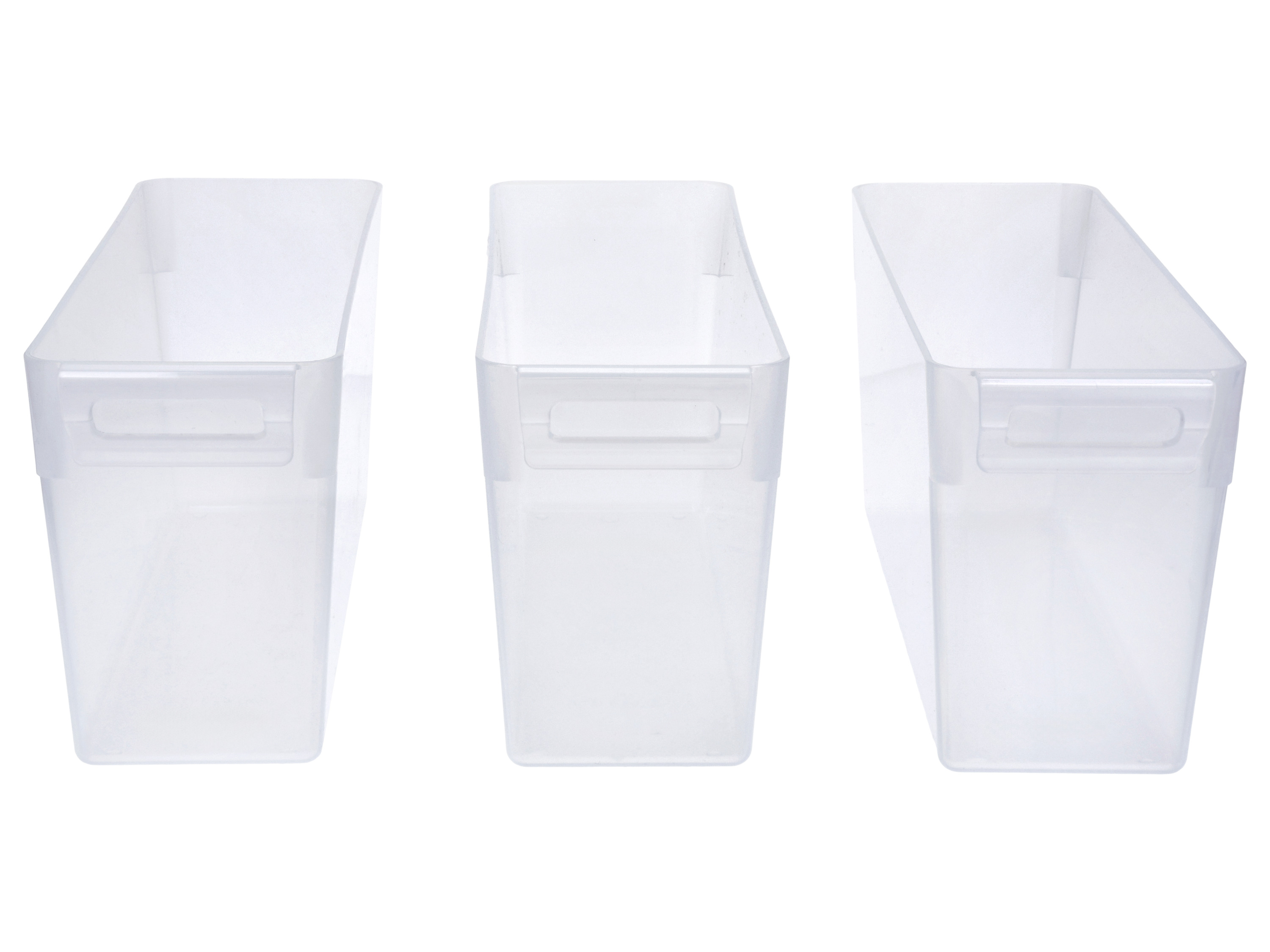 SILVERCREST Koelkastorganizers - 3 bakjes - 3,2 L