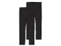 Twee zwarte leggings voor kinderen.