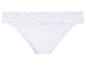 Witte slip met kant.