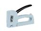 LIVARNO® R53 handtacker in lichtblauw met zwart handvat.