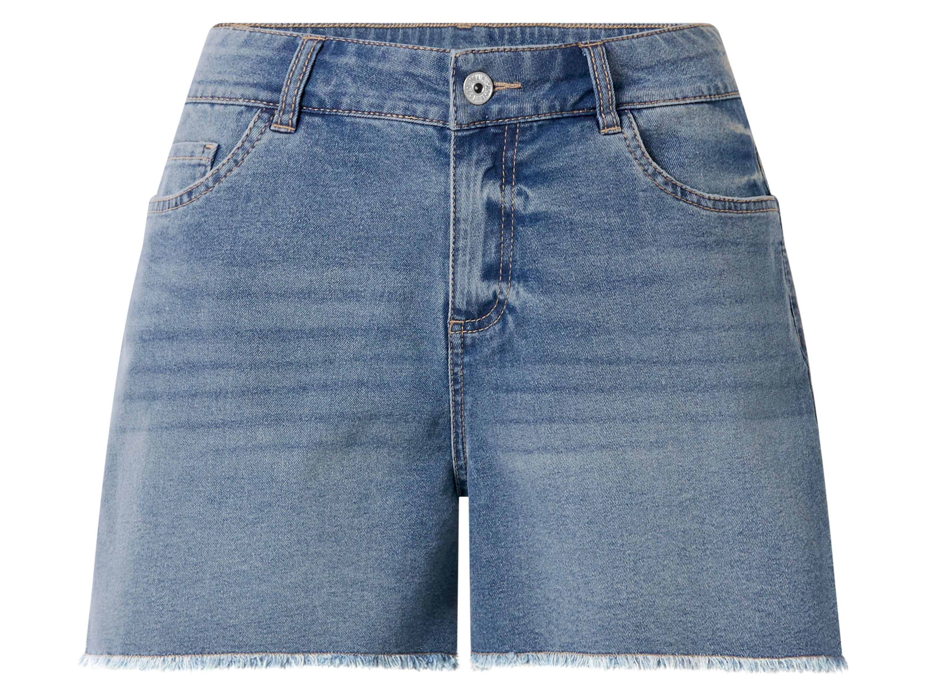 ESMARA Dames denim shorts (Blauw, 36)
