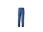 Blauwe heren joggingbroek met elastische tailleband en boorden aan de pijpen.