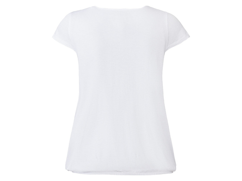Ga naar volledige schermweergave: esmara® Dames-T-shirt met decoratief kant - afbeelding 10