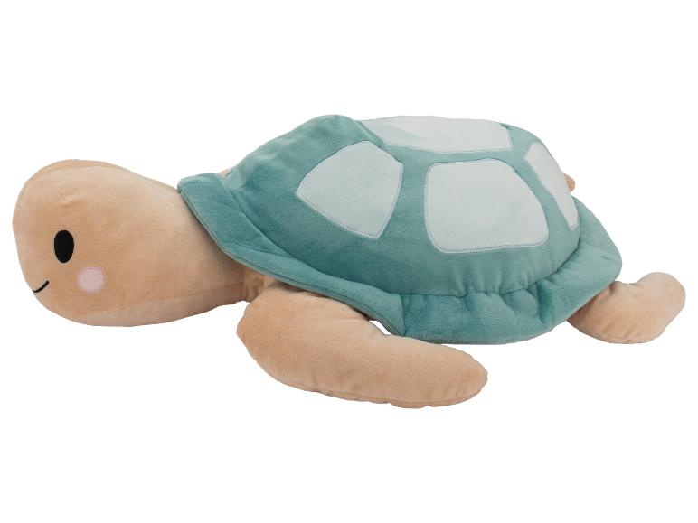 Zachte schildpad knuffel met een lachend gezicht