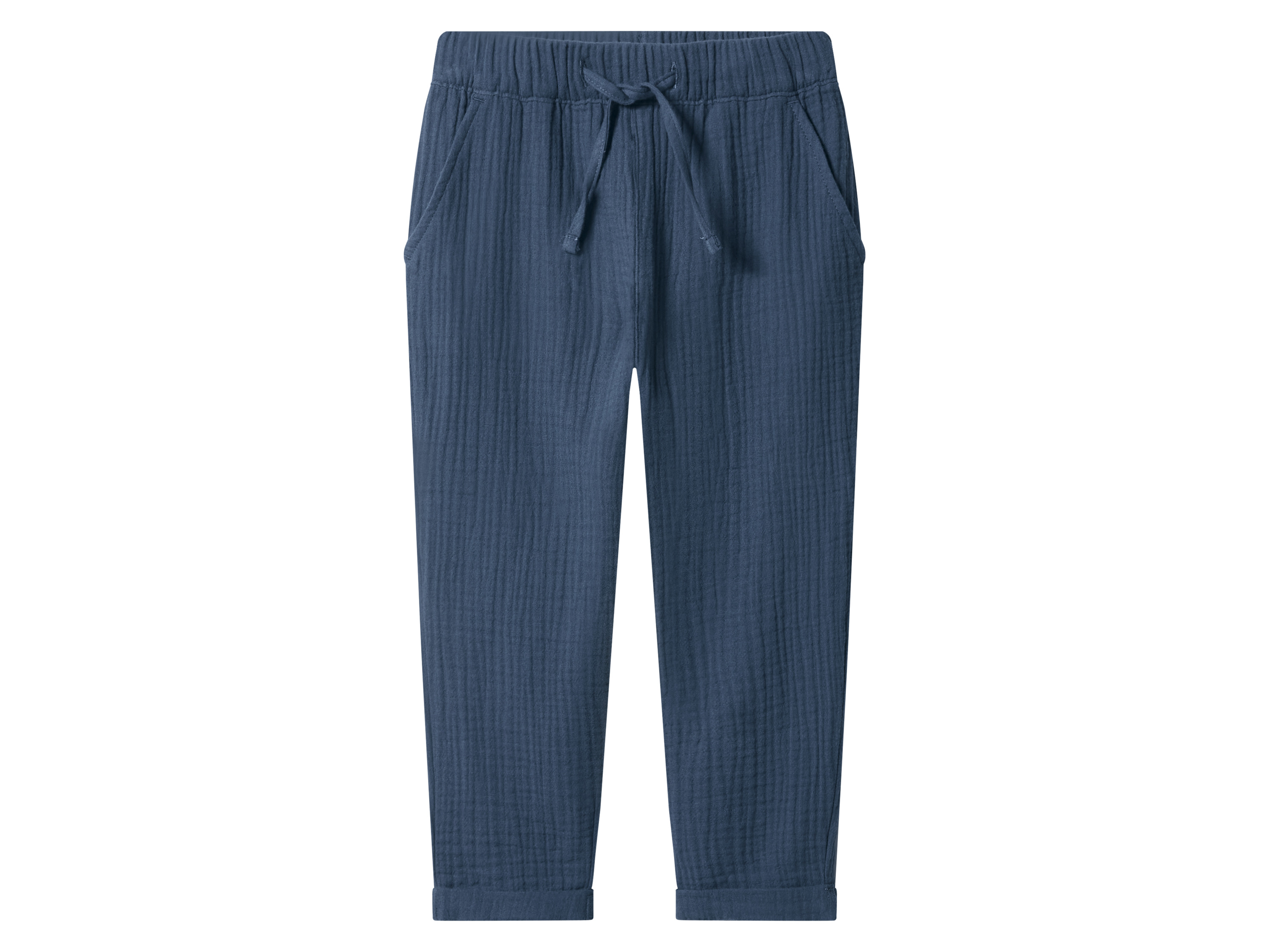 lupilu Mousseline kinder broek (Blauw, 122/128)