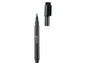 Een zwarte whiteboard marker en een spons met de naam United Office.