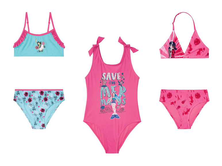 Ga naar volledige schermweergave: Meisjebadpak/bikini, perfect voor strand en zwembad - afbeelding 1