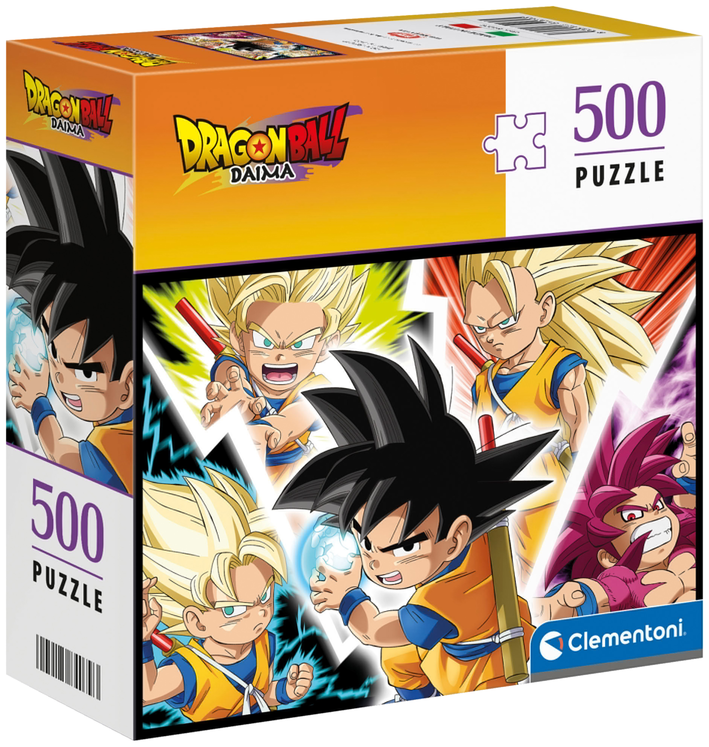 CLEMENTONI Puzzelset Dragon Ball of One Piece (Dragonball - Vechter)
