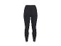 Zwarte dames sportlegging met hoge taille en reflecterend detail.