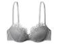Grijze beha met delicaat kant