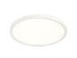Ronde witte LED plafondlamp met een warme gloed