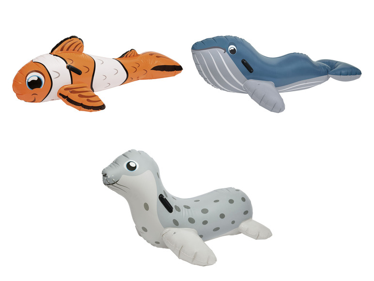 Ga naar volledige schermweergave: Playtive Waterdier clownvis / walvis / zeehond, met 2 handgrepen - afbeelding 1