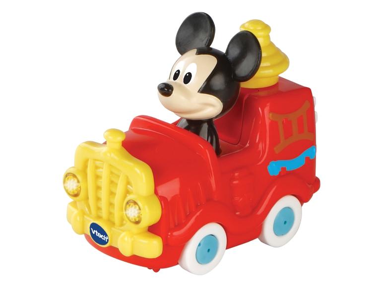 Rode VTech speelgoedauto met Mickey Mouse