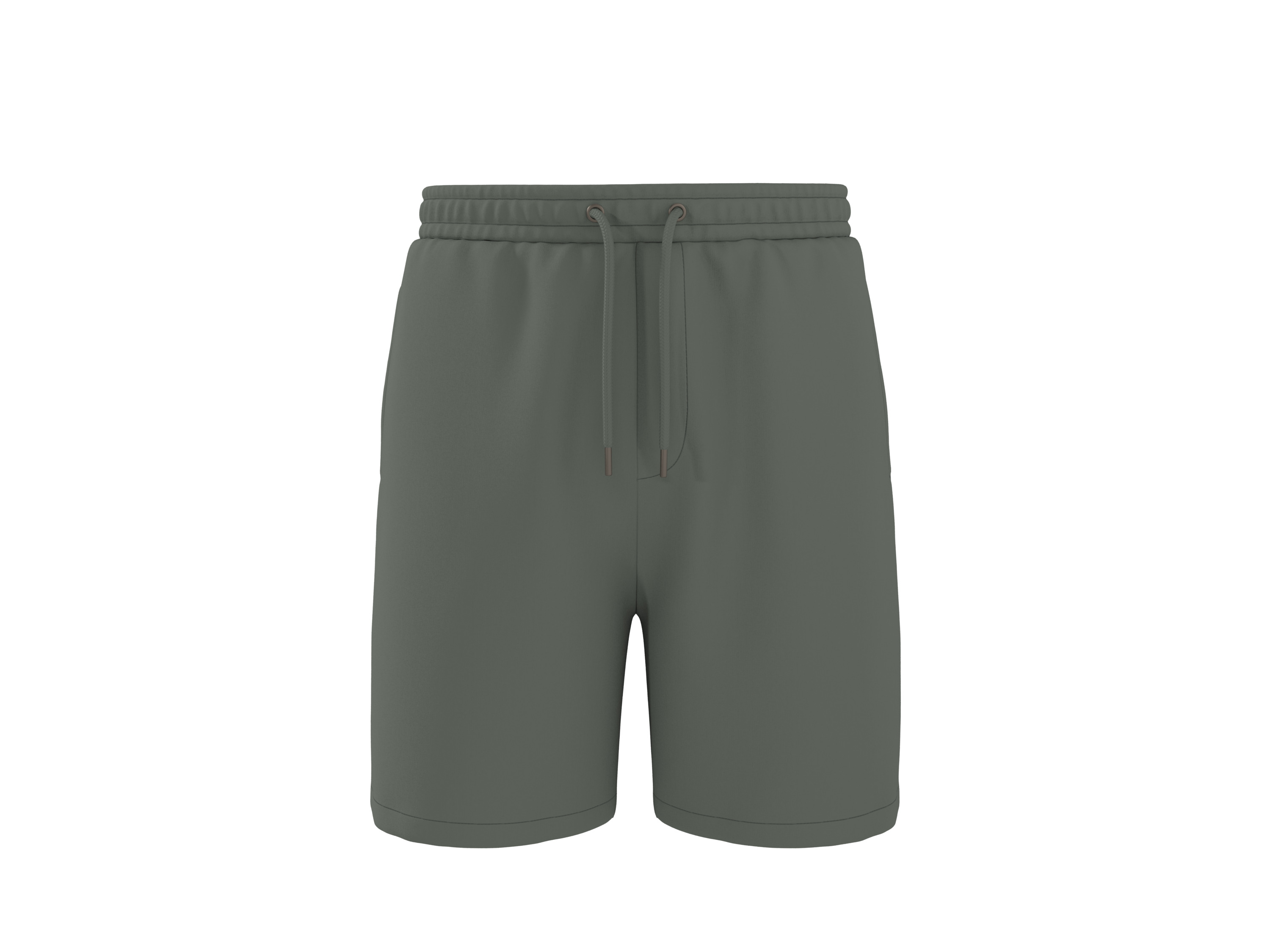 esmara Men Heren sweatshort (Groen, XL)