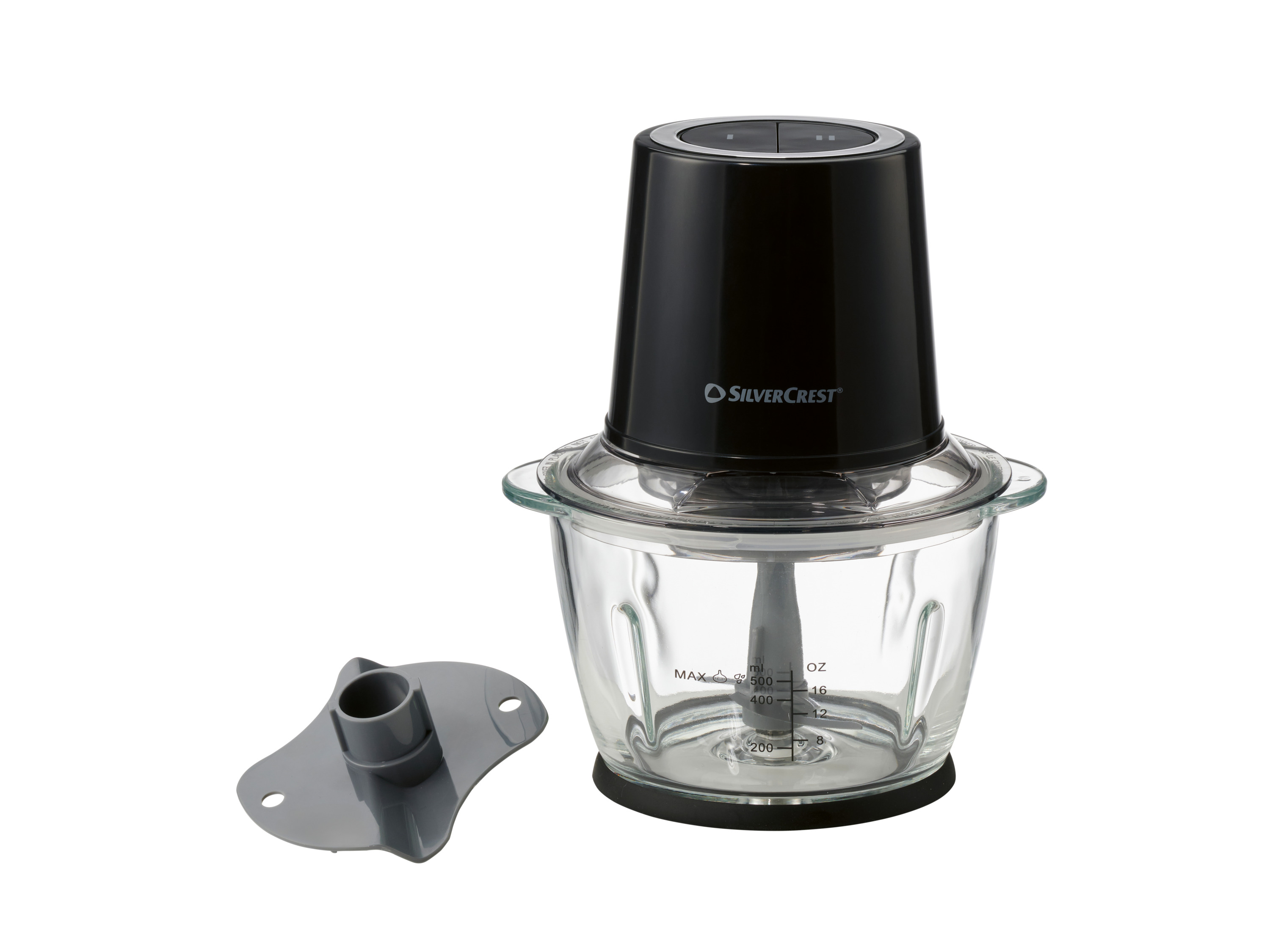 SILVERCREST Hakmolen, 500 W (Zwart)