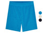 Blauwe badshorts van badstof