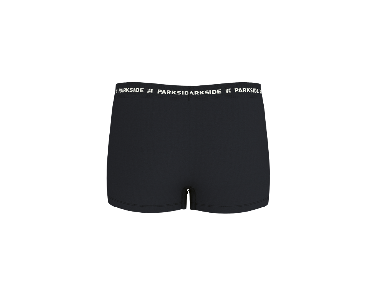 Zwarte herenboxershort met elastische tailleband