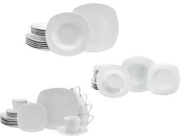 CREATABLE Porseleinen servies »Amelie Wit«