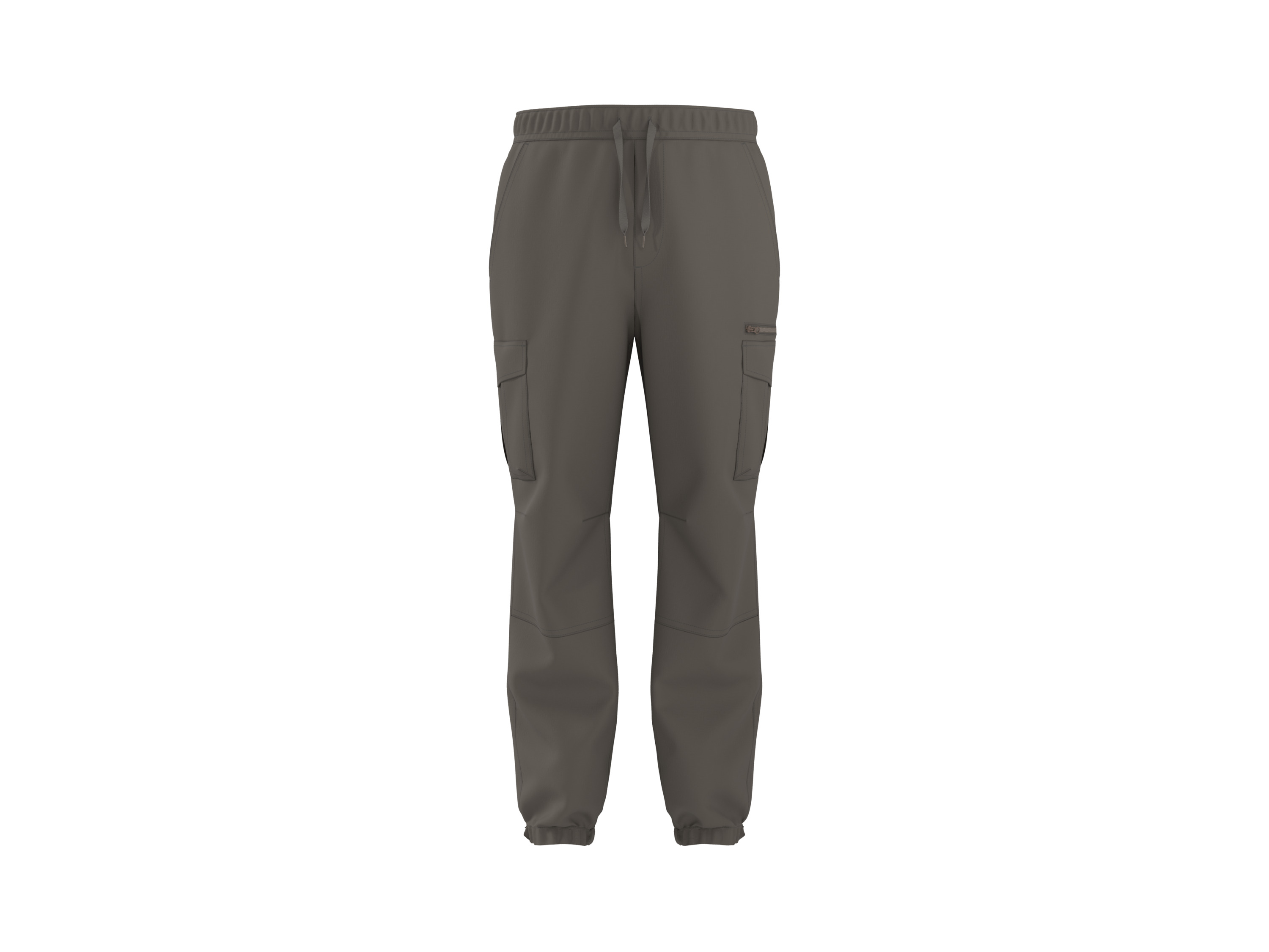 ESMARA MEN Heren cargobroek (Bruin, L)