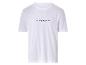 Wit T-shirt met korte mouwen en de tekst 'STRENESSE BLUE' op de borst.