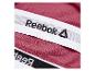 Reebok elastische band met logo op bordeauxrode stof