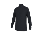 Zwart coltrui shirt met lange mouwen.