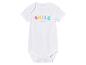 Witte baby romper met de tekst 'SMILE everyday'