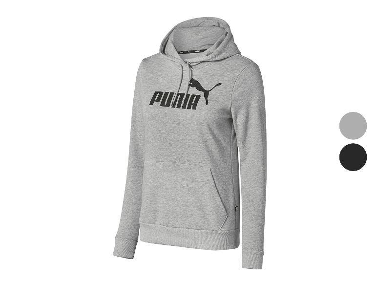 Grijze Puma hoodie.