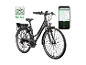 Zündapp elektrische trekkingfiets voor dames Z802 700c, 28 inch, met smartphone-app.