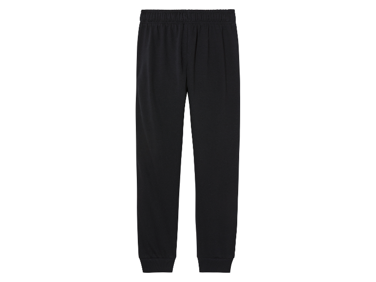 Zwarte joggingbroek.